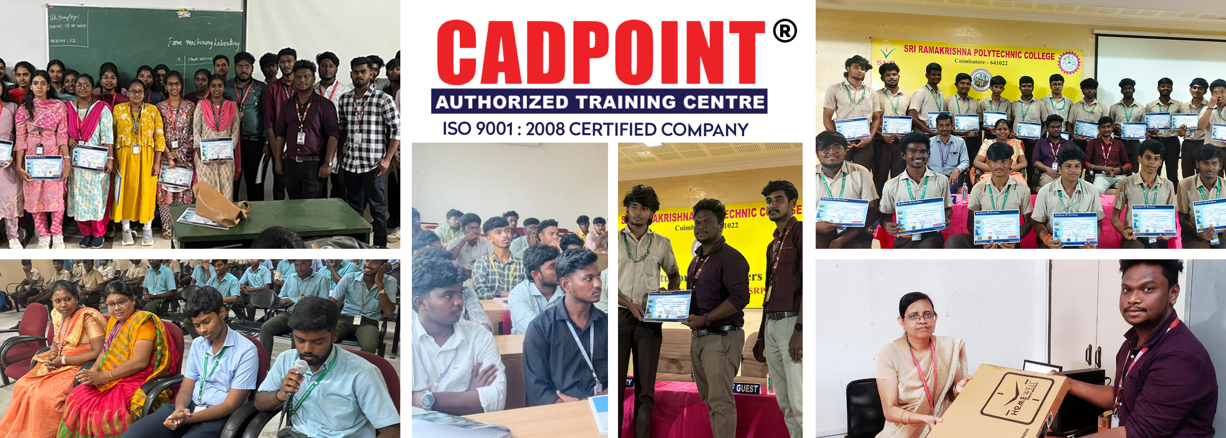 BIM and SolidWorks training at Cadpoint Coimbatore